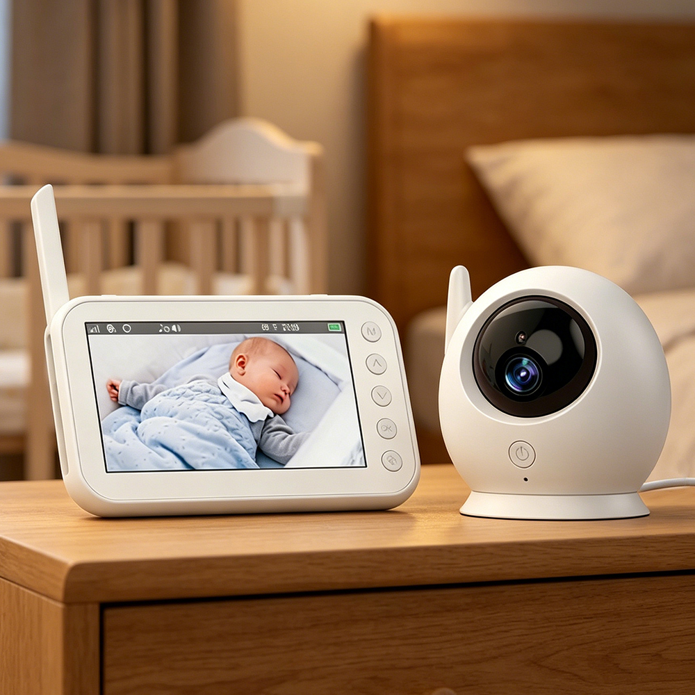 Baby Products Video - 4.3 Baby Monitor with IR Night