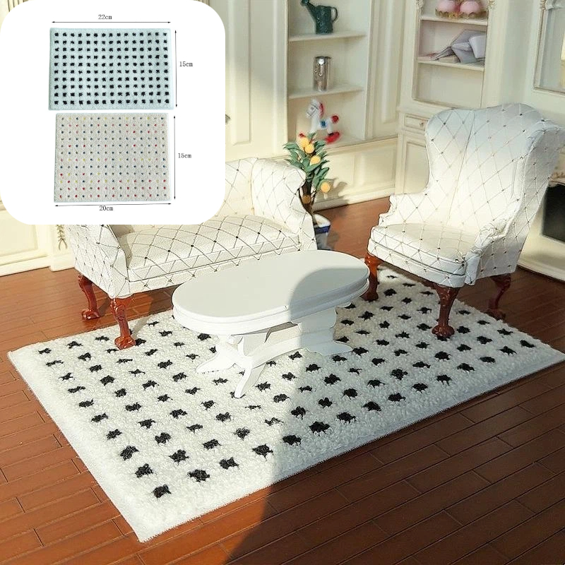 1: 12 Dollhouse Miniature Plus - Play Mat ulasan dan harga