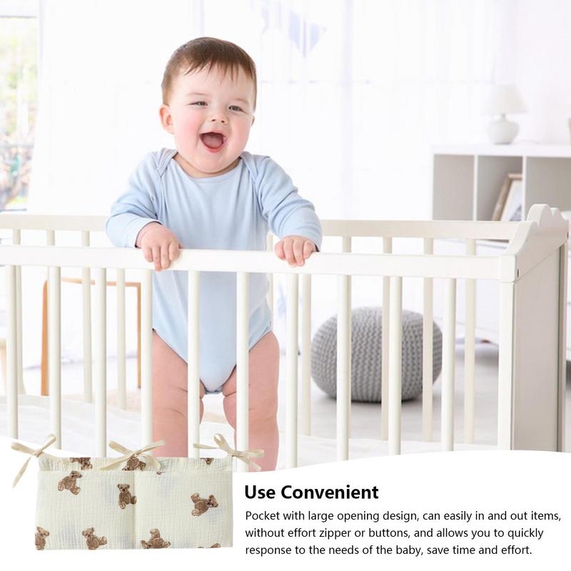 Baby Crib Organizer Cot Caddy  - Diaper Bag Backpack ulasan dan harga