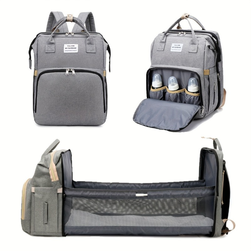 Fashionable Folding Baby Crib  - Diaper Bag Backpack ulasan dan harga