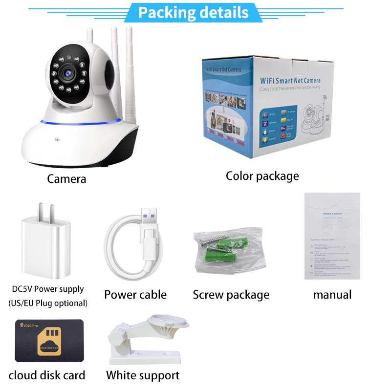 Saikiot V380 Pro WIFI Camera B - Baby Products Video ulasan dan harga