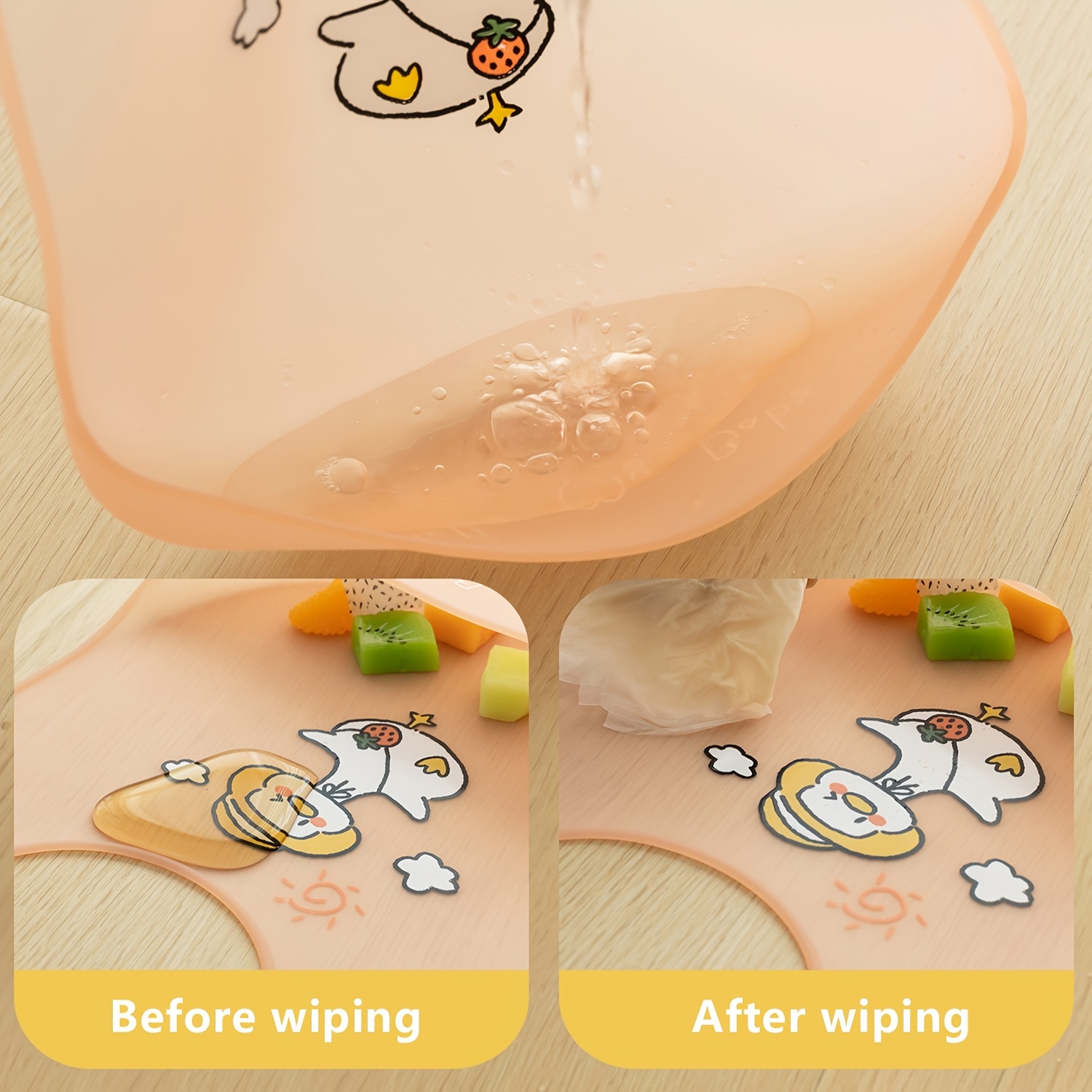 Waterproof Baby Bibs Baby Stuf - Silicone Baby Bibs ulasan dan harga
