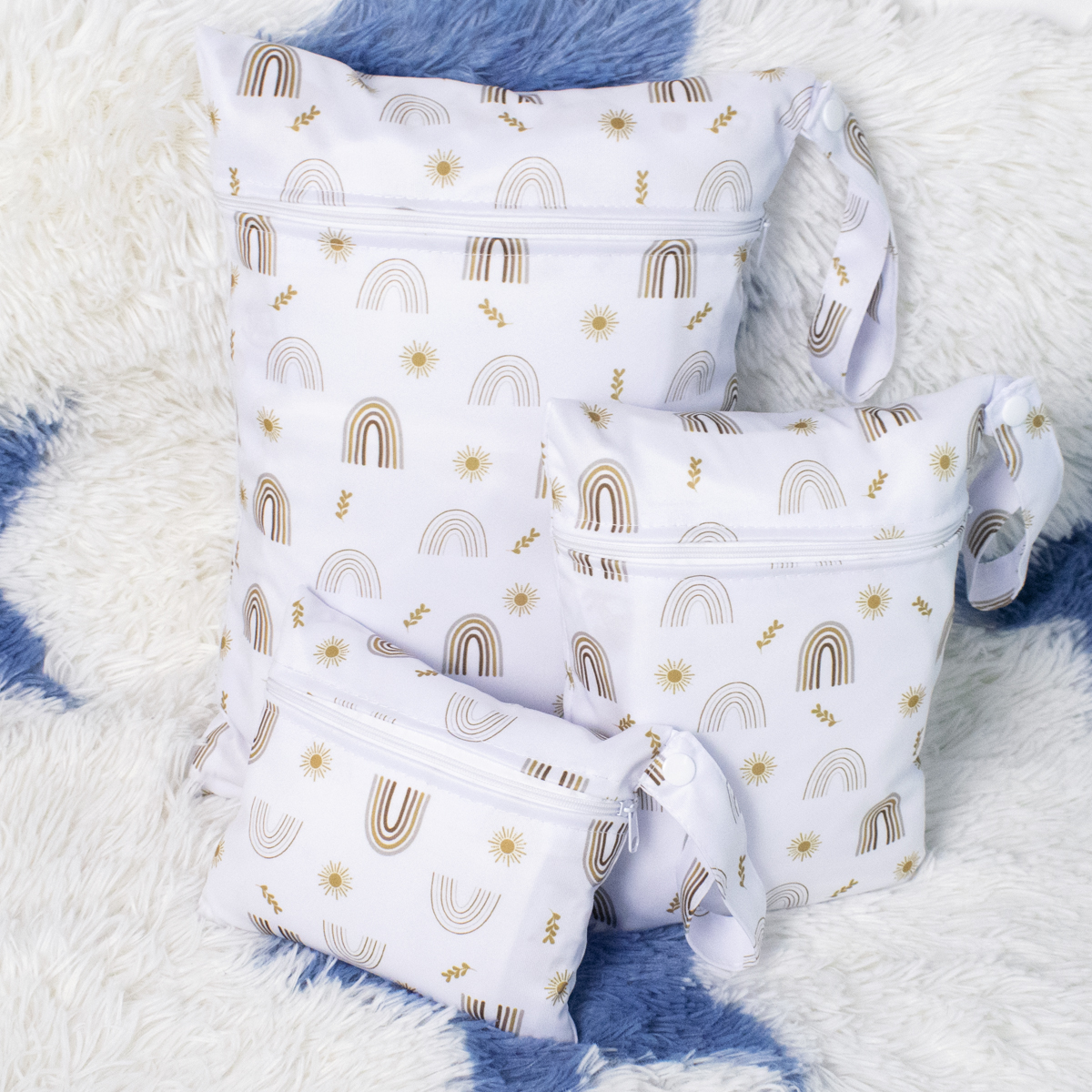 3PCS Travel Wash Cosmetic Bag  - Diaper Bag Backpack ulasan dan harga