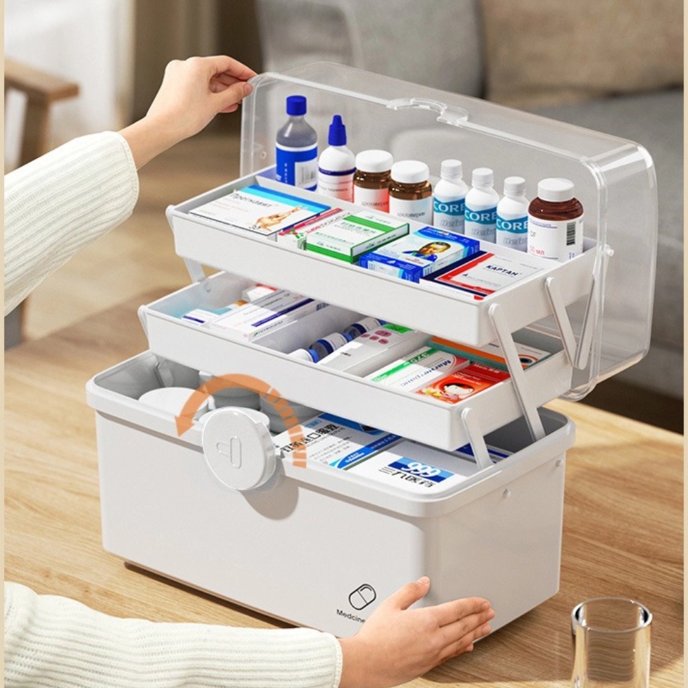 New Large Capacity Family Medi - Baby Products Storage Box ulasan dan harga