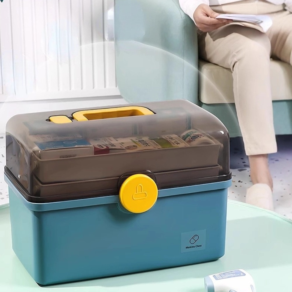 New Large Capacity Family Medi - Baby Products Storage Box ulasan dan harga