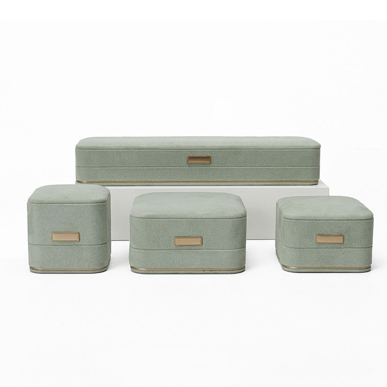 Luxury Velvet Jewelry Set Gift - Baby Products Storage Box ulasan dan harga