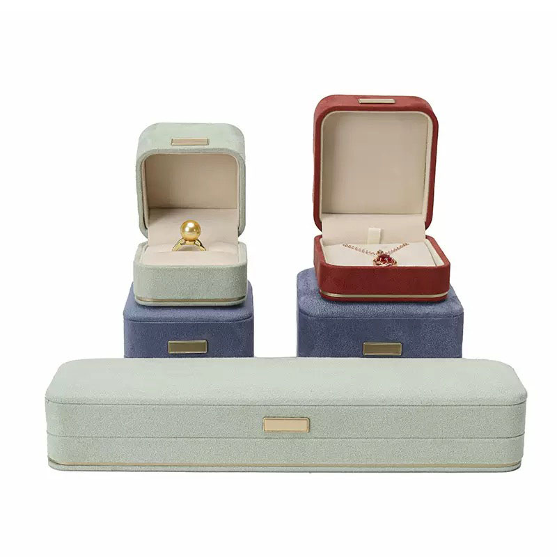 Luxury Velvet Jewelry Set Gift - Baby Products Storage Box ulasan dan harga