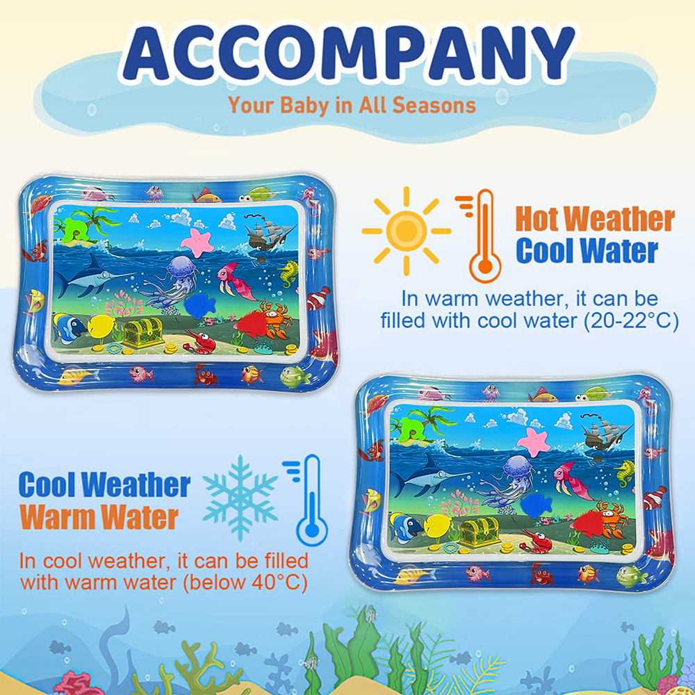 Squid Ocean Theme Inflatable W - Play Mat ulasan dan harga