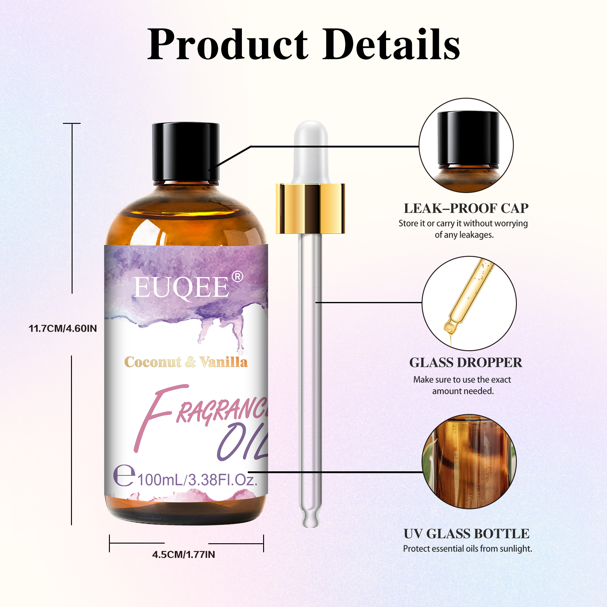 EUQEE 100ml Fragrance Oils For - Baby Products Soap ulasan dan harga