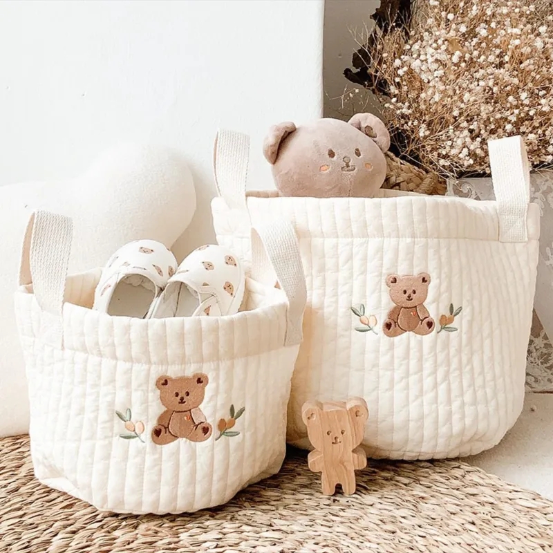 INS Baby Bags Cute Bear Embroi - Diaper Bag Backpack ulasan dan harga
