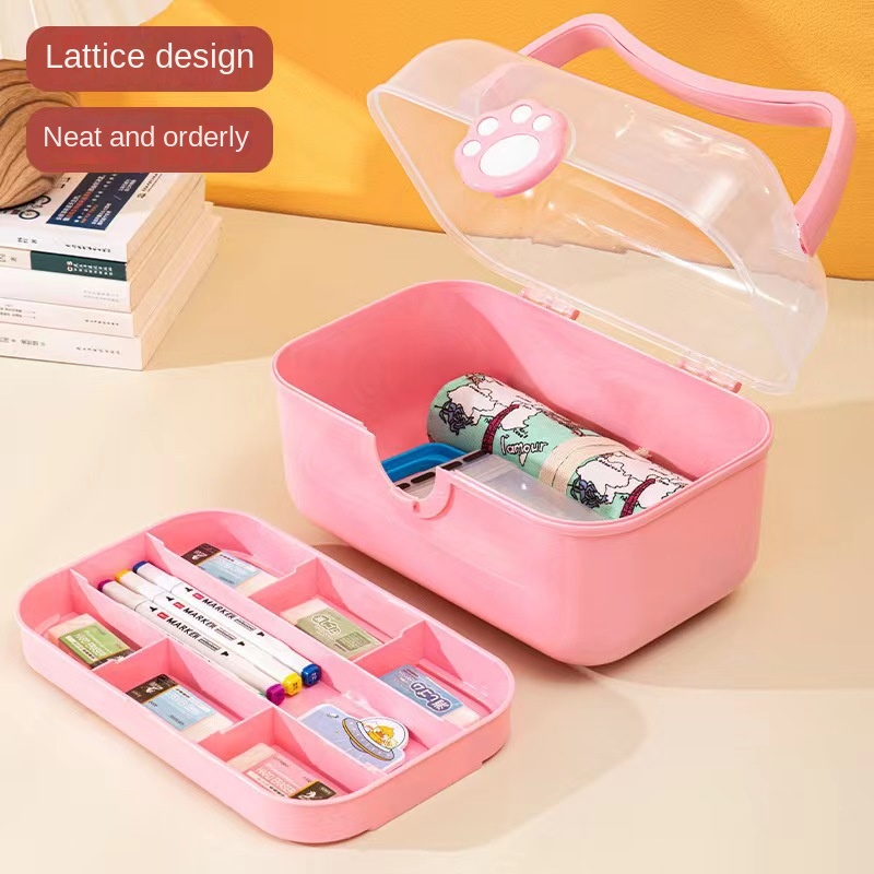 Girls' Hair Accessories Storag - Baby Products Storage Box ulasan dan harga