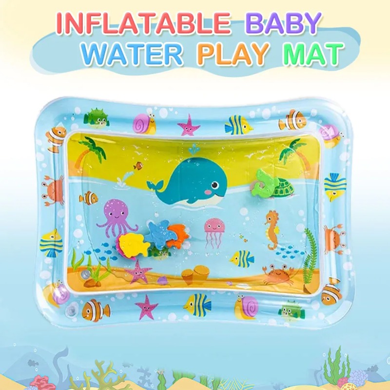 Baby Water Play Mat Inflatable - Play Mat ulasan dan harga