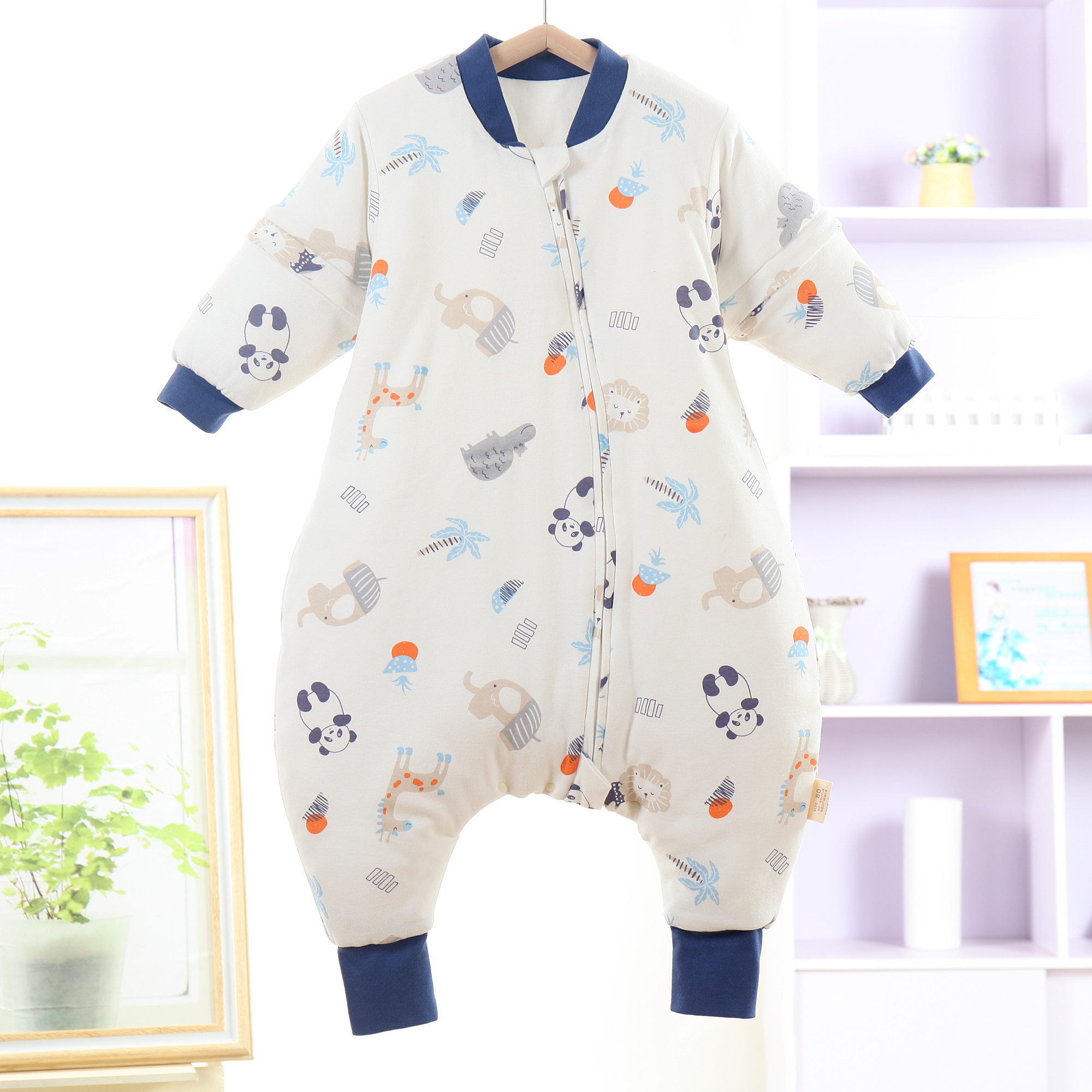Cute Cartoon Pattern Split-Leg - Baby Sleep Sack ulasan dan harga