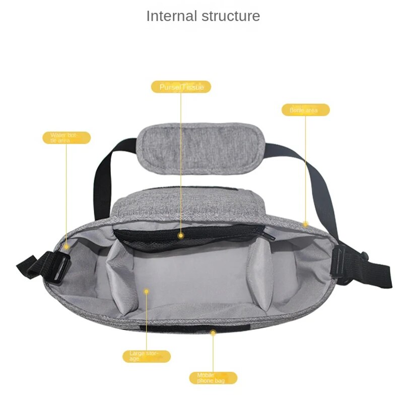 Baby Stroller Hanging Bags Mom - Diaper Bag Backpack ulasan dan harga