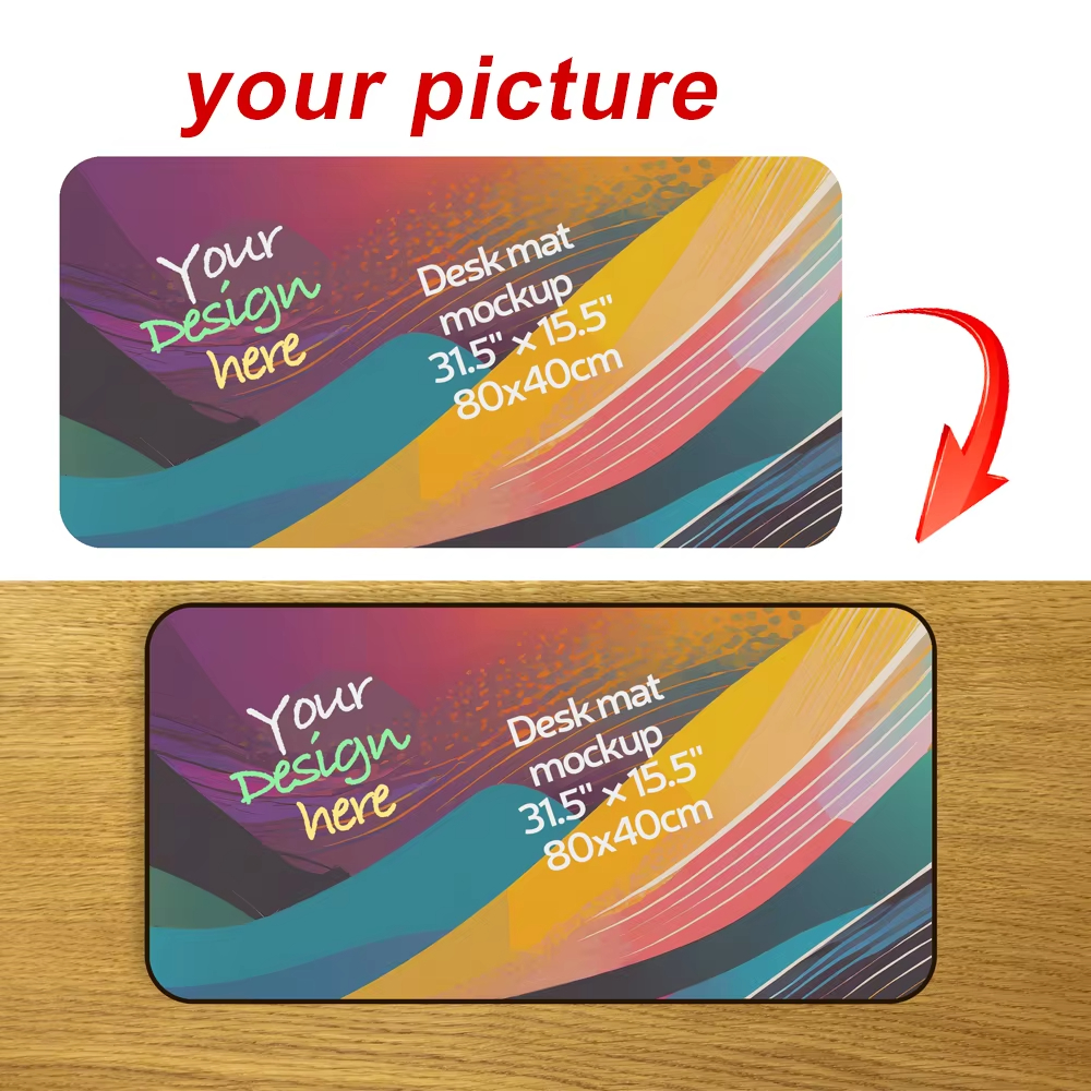 DIY Customized Photo Gaming Mo - Play Mat ulasan dan harga