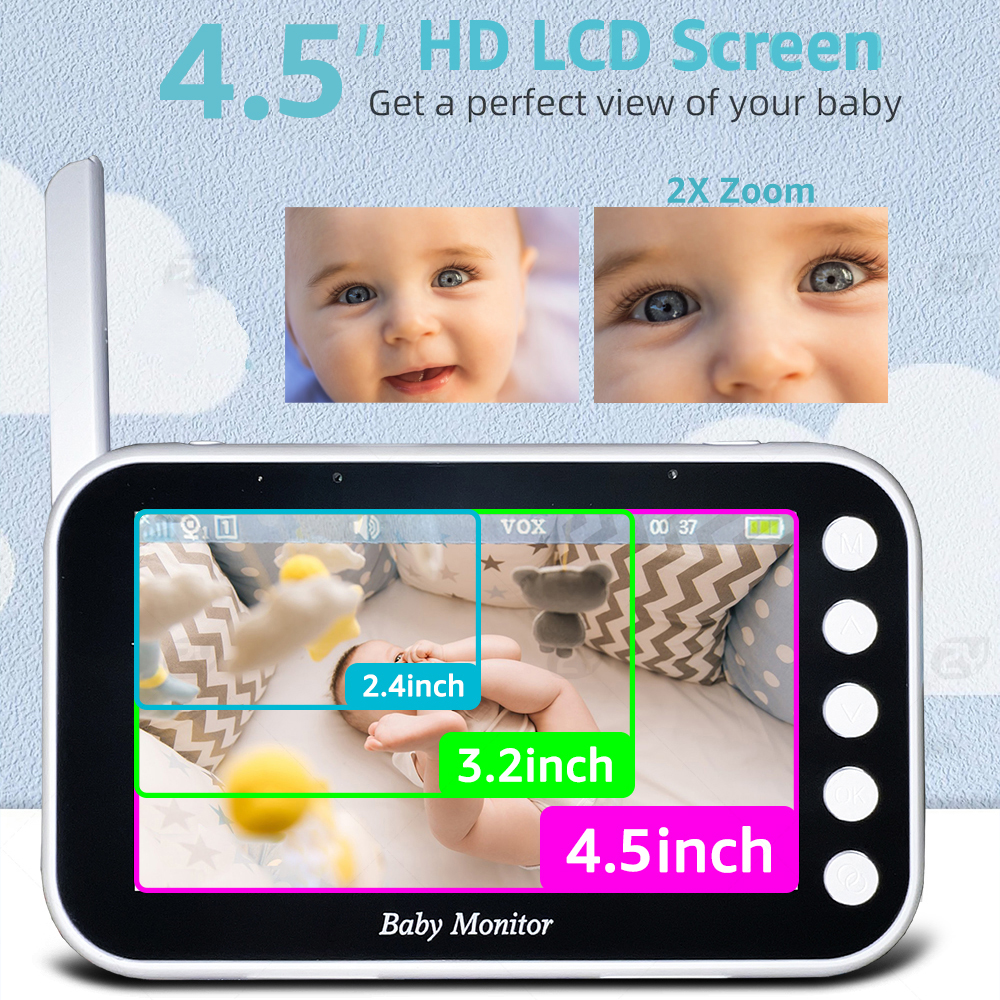 4.3 Baby Monitor with IR Night - Baby Products Video ulasan dan harga