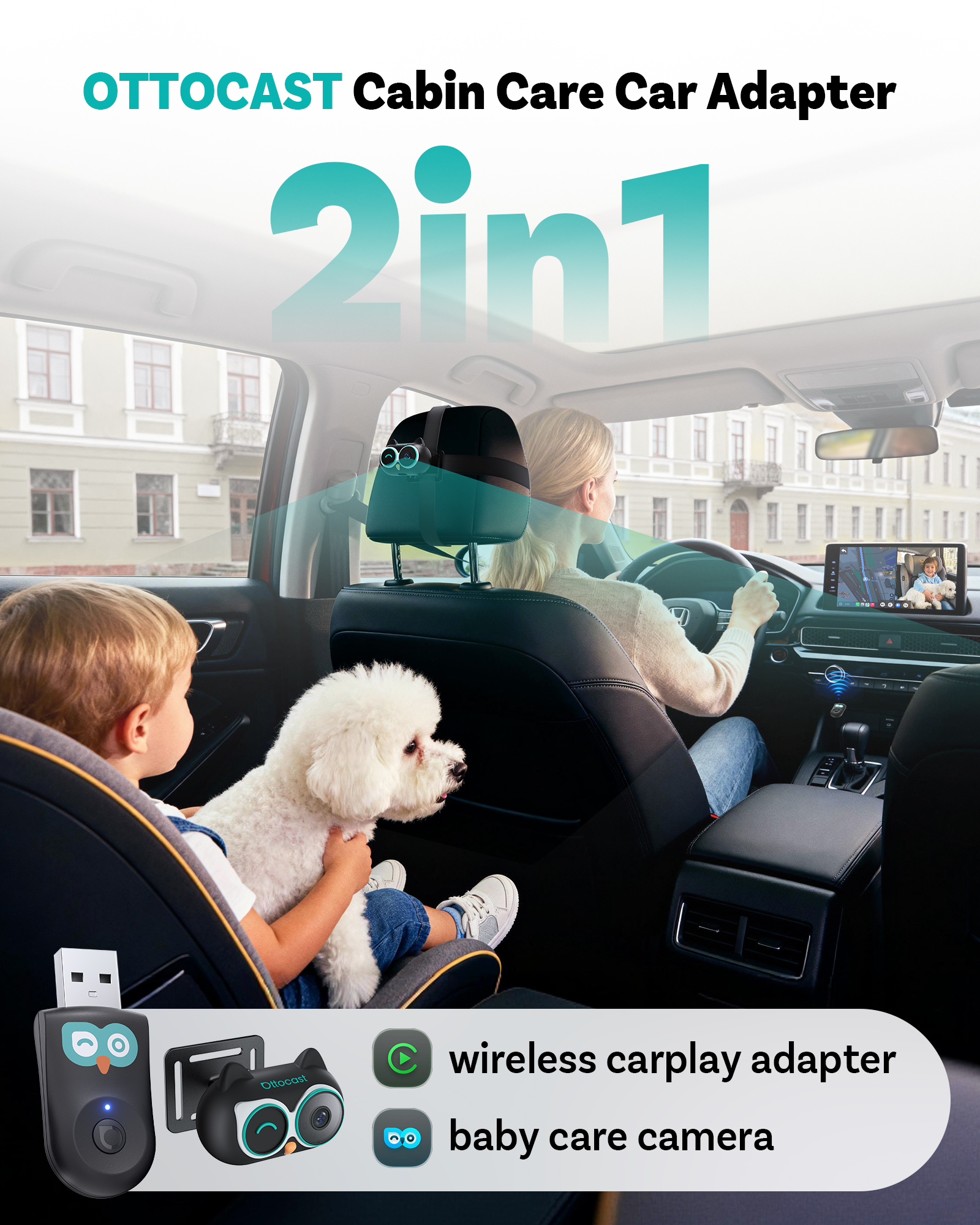 OTTOCAST Cabin Care Wireless C - Baby Products Video ulasan dan harga