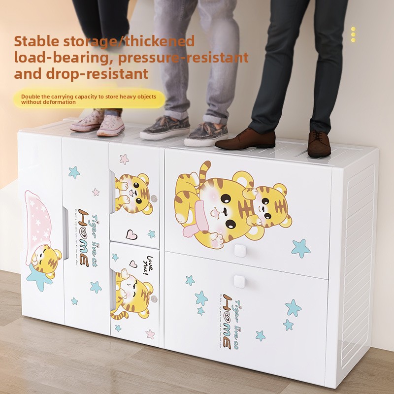 Thickened plastic five-bucket  - Baby Products Storage Box ulasan dan harga