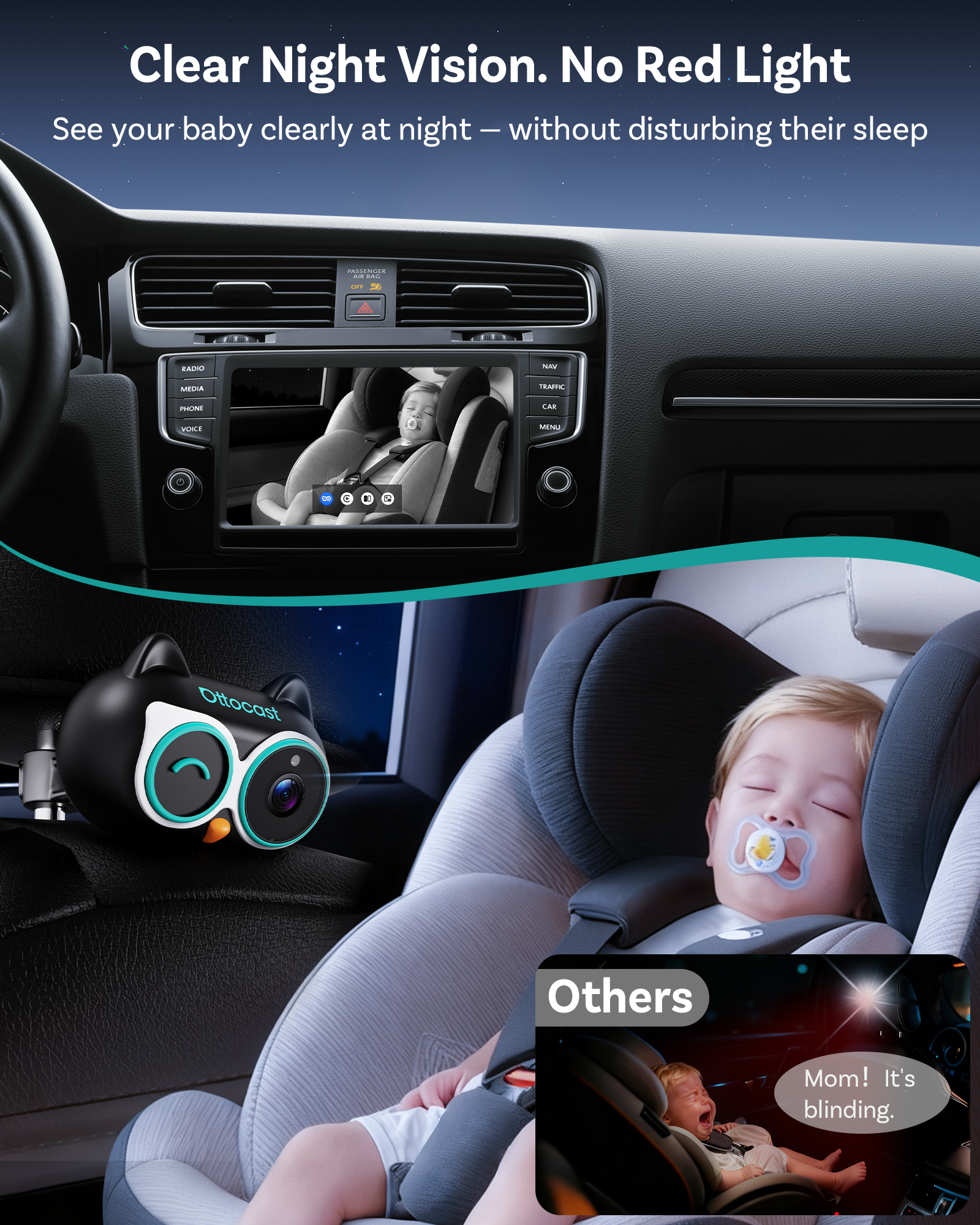 OTTOCAST Cabin Care Wired to W - Baby Products Video ulasan dan harga