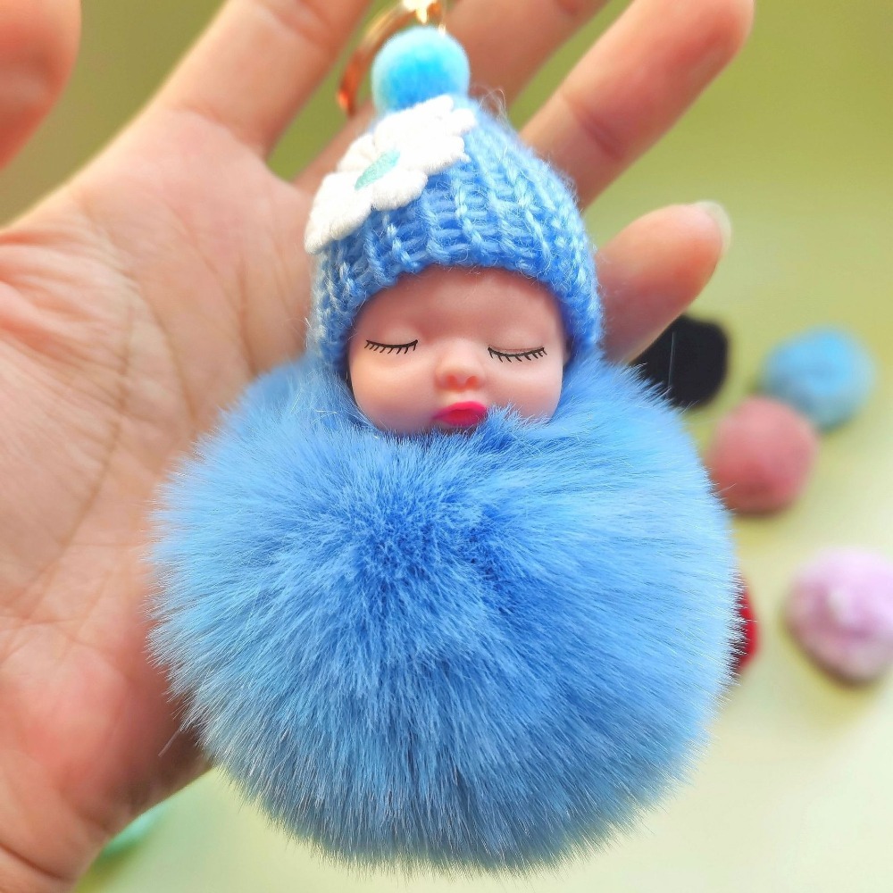Cute Pompom Sleeping Baby Keyc - Baby Sleep Sack ulasan dan harga