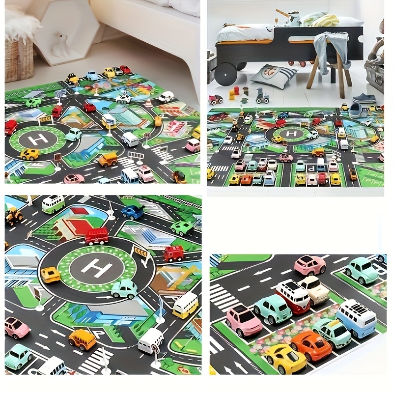 1pc, City Traffic Play Mat, La - Play Mat ulasan dan harga