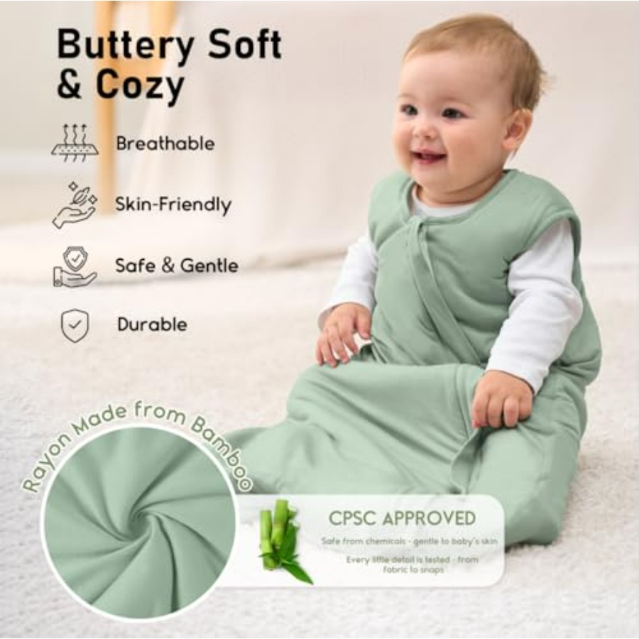 Yoofoss Rayon Made from Bamboo - Baby Sleep Sack ulasan dan harga