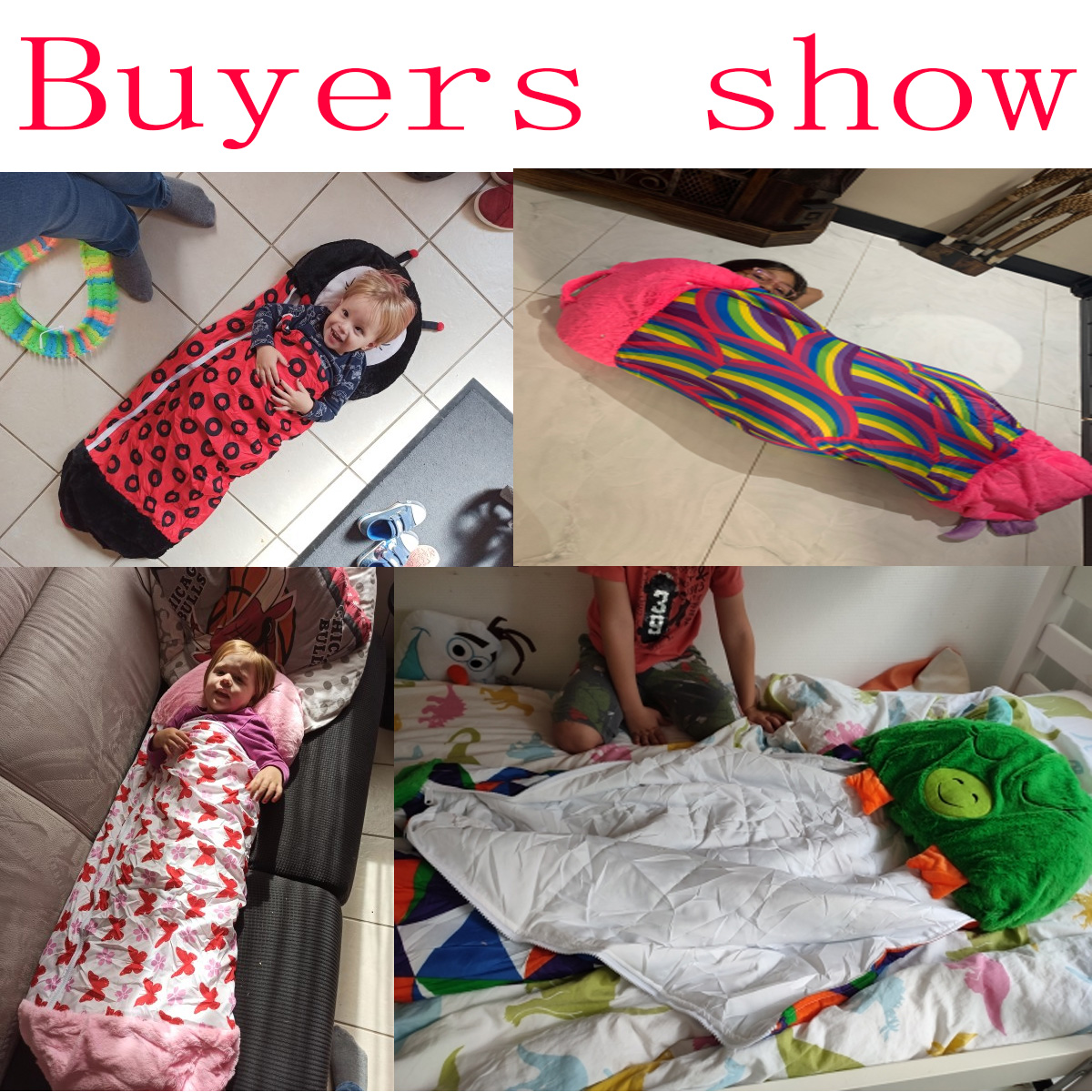 Children's Cartoon Sleeping Ba - Baby Sleep Sack ulasan dan harga