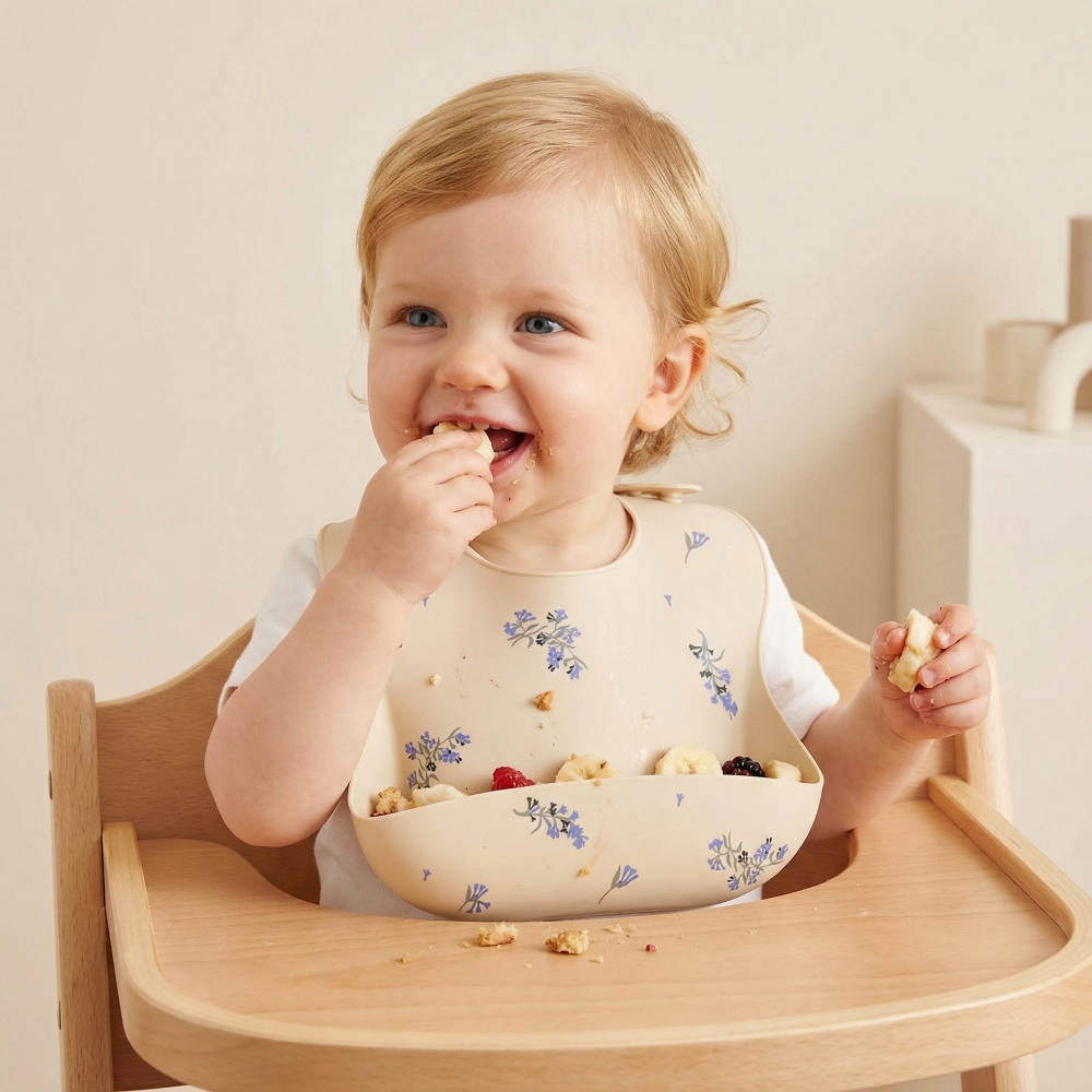 New Baby Bibs BPA Free Waterpr - Silicone Baby Bibs ulasan dan harga